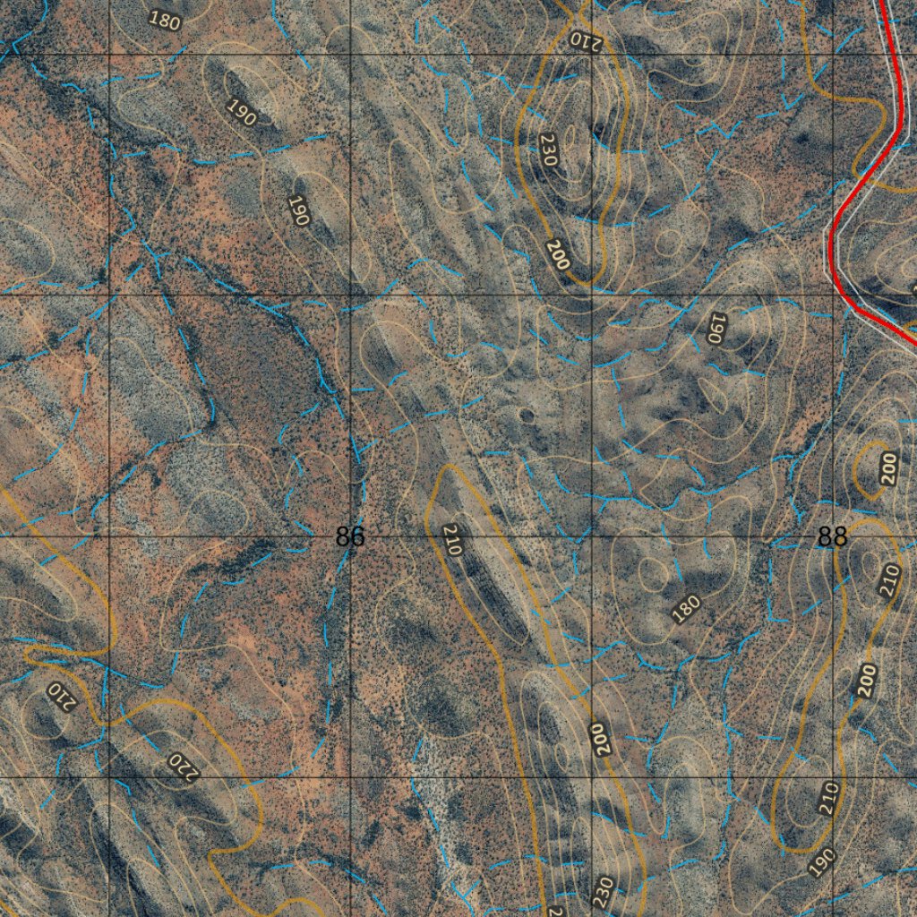 Smiths Range (6659-1i) Map by Department of Resources | Avenza Maps