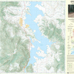 Department of Resources Somerset Dam (9443-44) digital map