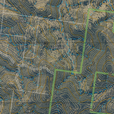 Department of Resources Somerset Dam (9443-44i) digital map