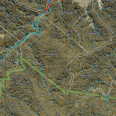 Department of Resources Springbrook (9541-13i) digital map