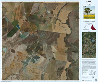 Department of Resources Springton (8550-22i) digital map