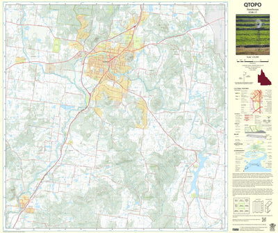 Department of Resources Stanthorpe (9240-12) digital map