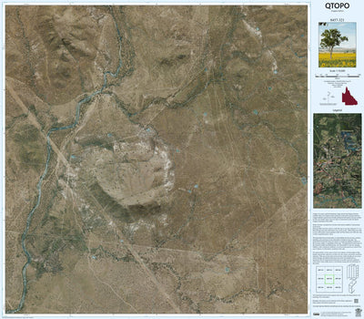Department of Resources Strathmore (8457-321i) digital map