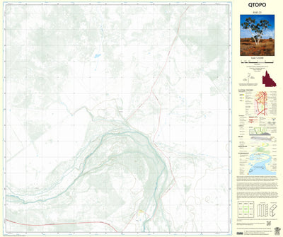Department of Resources Struan (8543-23) digital map