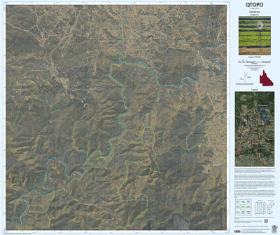 Department of Resources Sundown (9240-31i) digital map