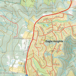 Department of Resources Tamborine (9542-32) digital map