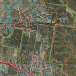 Department of Resources Tamborine (9542-3i) digital map