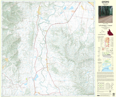 Department of Resources Tamrookum (9441-11) digital map