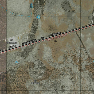 Department of Resources Thallon (8640-1i) digital map