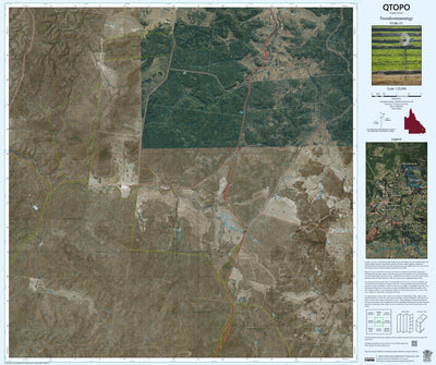 Department of Resources Toondoonnananigy (9146-31i) digital map