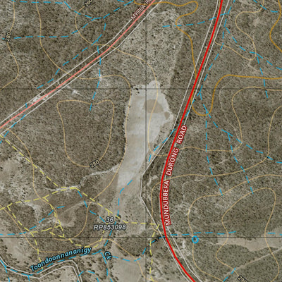 Department of Resources Toondoonnananigy (9146-31i) digital map
