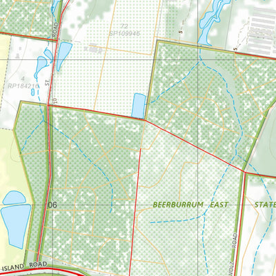 Department of Resources Toorbul (9543-44) digital map