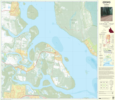 Department of Resources Toorbul (9543-441) digital map