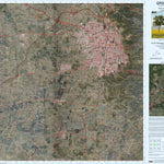 Department of Resources Toowoomba (9242-1i) digital map