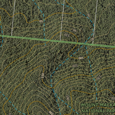 Department of Resources Tully (8062-221i) digital map