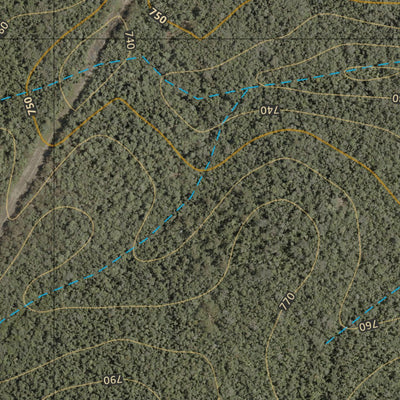 Department of Resources Tully Falls (8062-344i) digital map