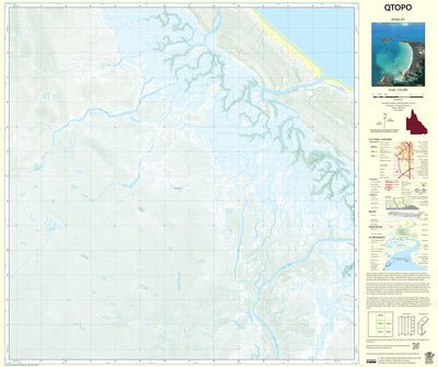 Department of Resources Tully Inlet (6564-43) digital map