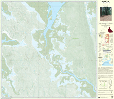 Department of Resources Turkey Beach (9249-412) digital map