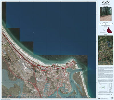 Department of Resources TWEED HEADS (9641-434i) digital map
