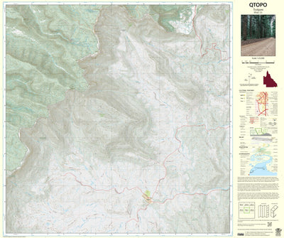 Department of Resources Tyalgum (9541-31) digital map