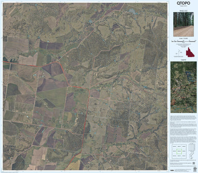 Department of Resources Upper Spring Creek (9342-332i) digital map