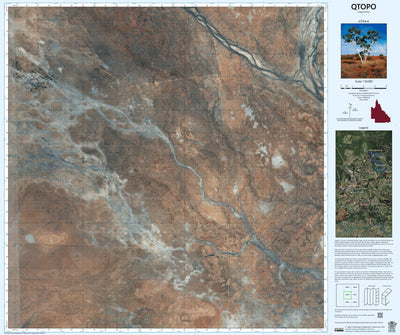 Department of Resources Urandangi (6554-4i) digital map