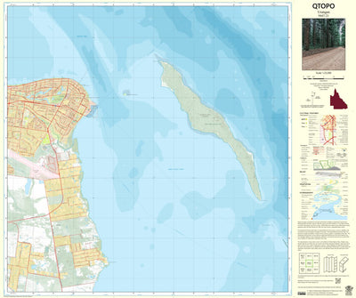 Department of Resources Urangan (9447-21) digital map