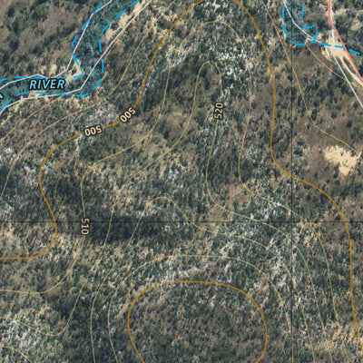 Department of Resources Valley Of Lagoons (7960-433i) digital map