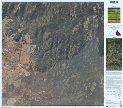 Department of Resources Wallangarra (9240-221i) digital map