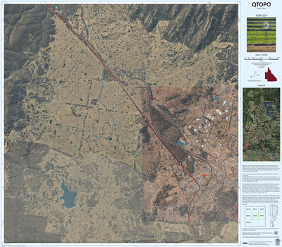 Department of Resources Wallangarra (9240-224i) digital map