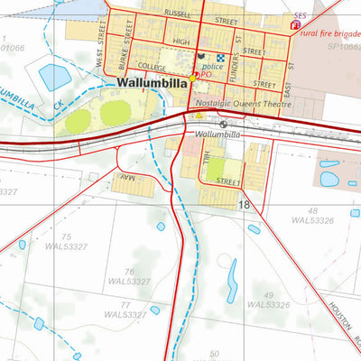 Department of Resources Wallumbilla (8744-41) digital map