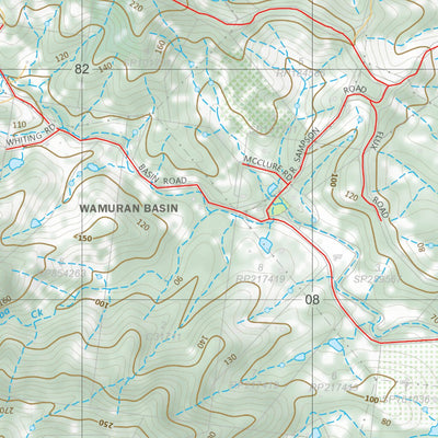 Department of Resources Wamuran (9443-14) digital map