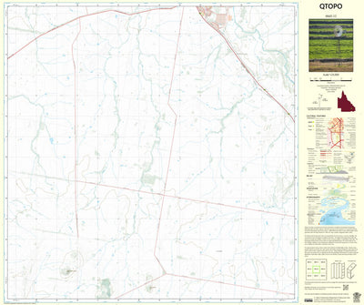 Department of Resources Wandoan (8845-12) digital map