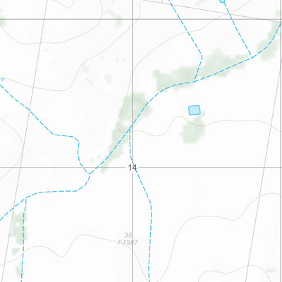 Department of Resources Wandoan (8845-14) digital map
