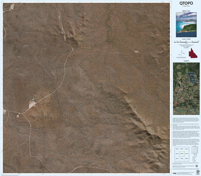 Department of Resources Waratah (8953-322i) digital map