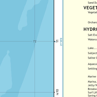 Department of Resources Waratah Island (8854-44) digital map