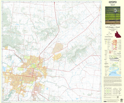Department of Resources Warwick (9341-43) digital map