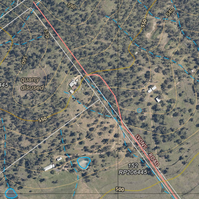 Department of Resources Warwick (9341-432i) digital map