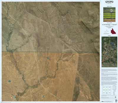Department of Resources White Horse Creek (8555-341i) digital map