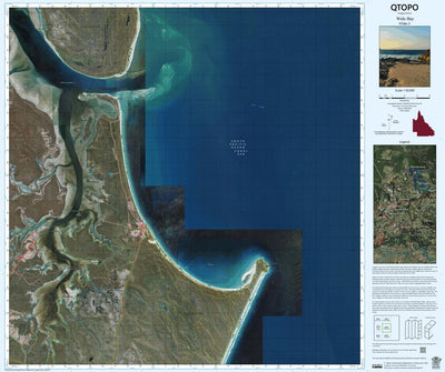 Department of Resources Wide Bay (9546-3i) digital map