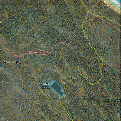 Department of Resources Wide Bay (9546-3i) digital map