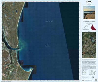 Department of Resources Wide Bay (9546i) digital map