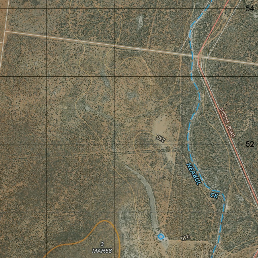 Wierbolla (8442-1i) Map by Department of Resources | Avenza Maps