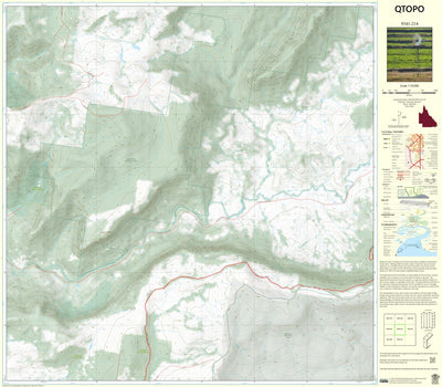 Department of Resources Wilsons Peak (9341-214) digital map