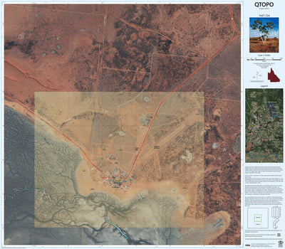 Department of Resources Windorah (7447-324i) digital map