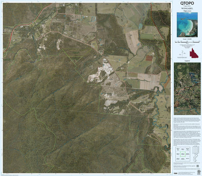 Department of Resources WONGABEL (7963-212i) digital map
