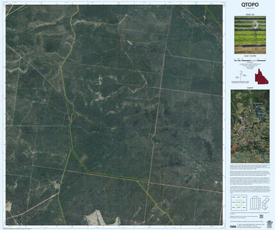 Department of Resources Wongongera (8945-24i) digital map