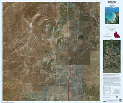 Department of Resources Woodstock (8258-14i) digital map