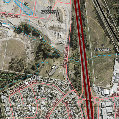 Department of Resources WORONGARY (9541-141i) digital map