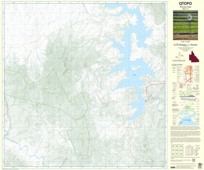 Department of Resources Wuruma Dam (9047-12) digital map